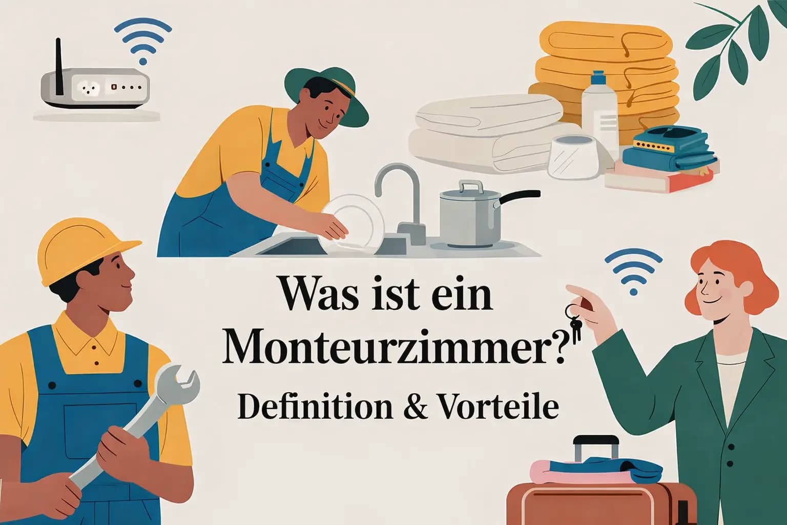 Was ist ein Monteurzimmer? Definition & Vorteile